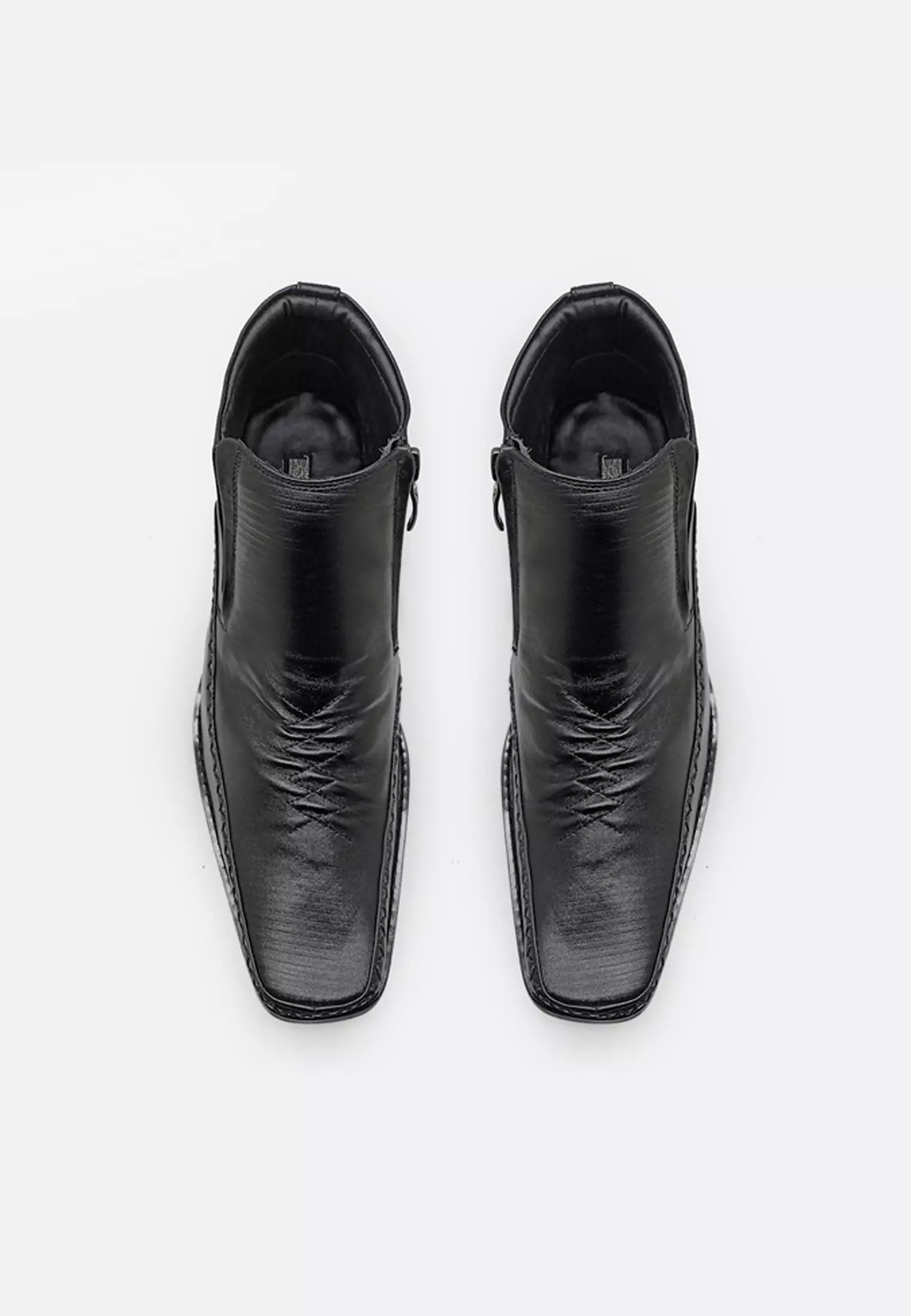 Hanz Men Formal Ankle Boots Cow Leather