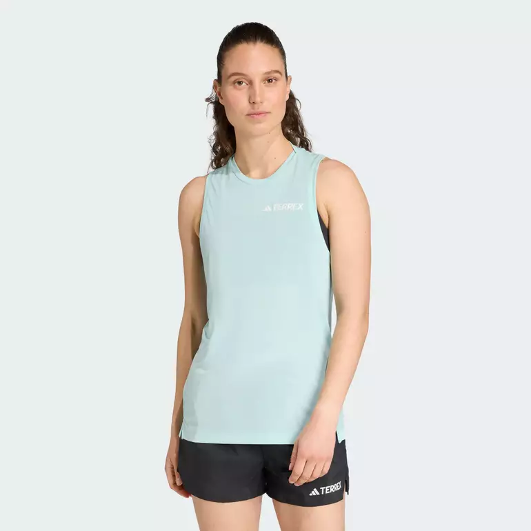 Hiking Terrex Xperior Climacool+ Tank Top Women Turquoise JN3896