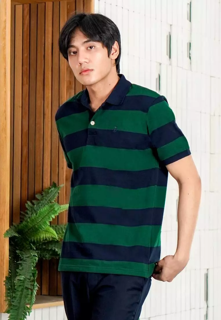 MATSUDA Kaos Polo Shirt Pria Kerah Echizen