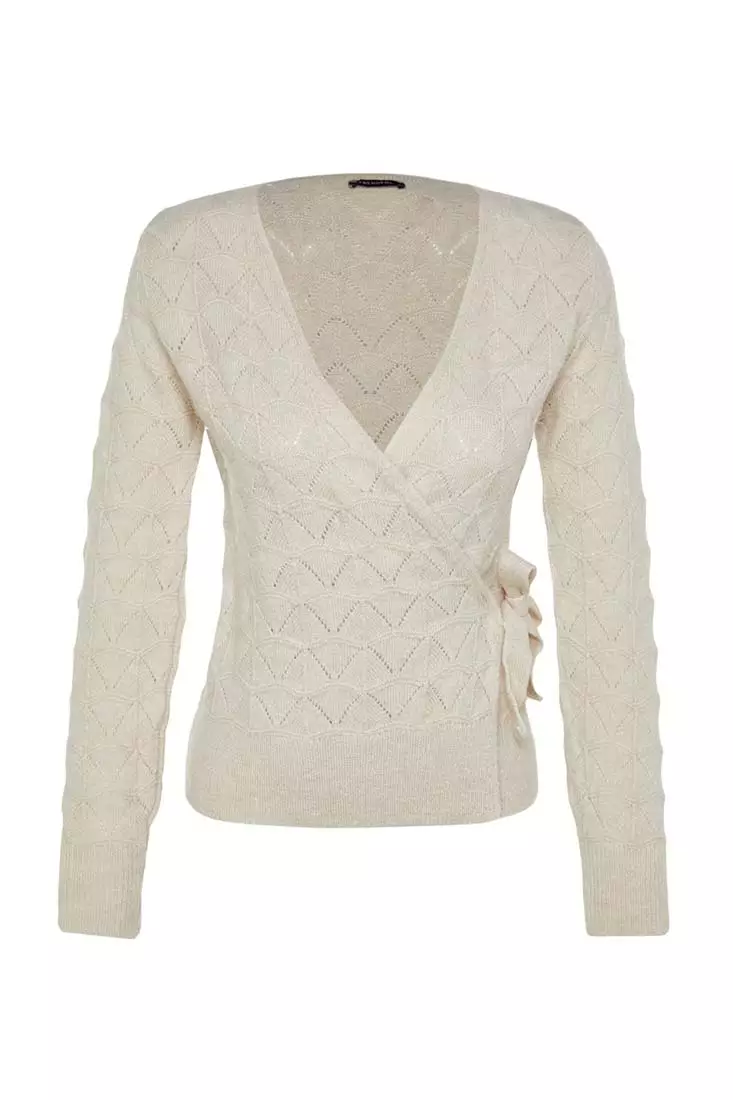 Buy Trendyol Double Breasted Knitwear Sweater 2025 Online ZALORA