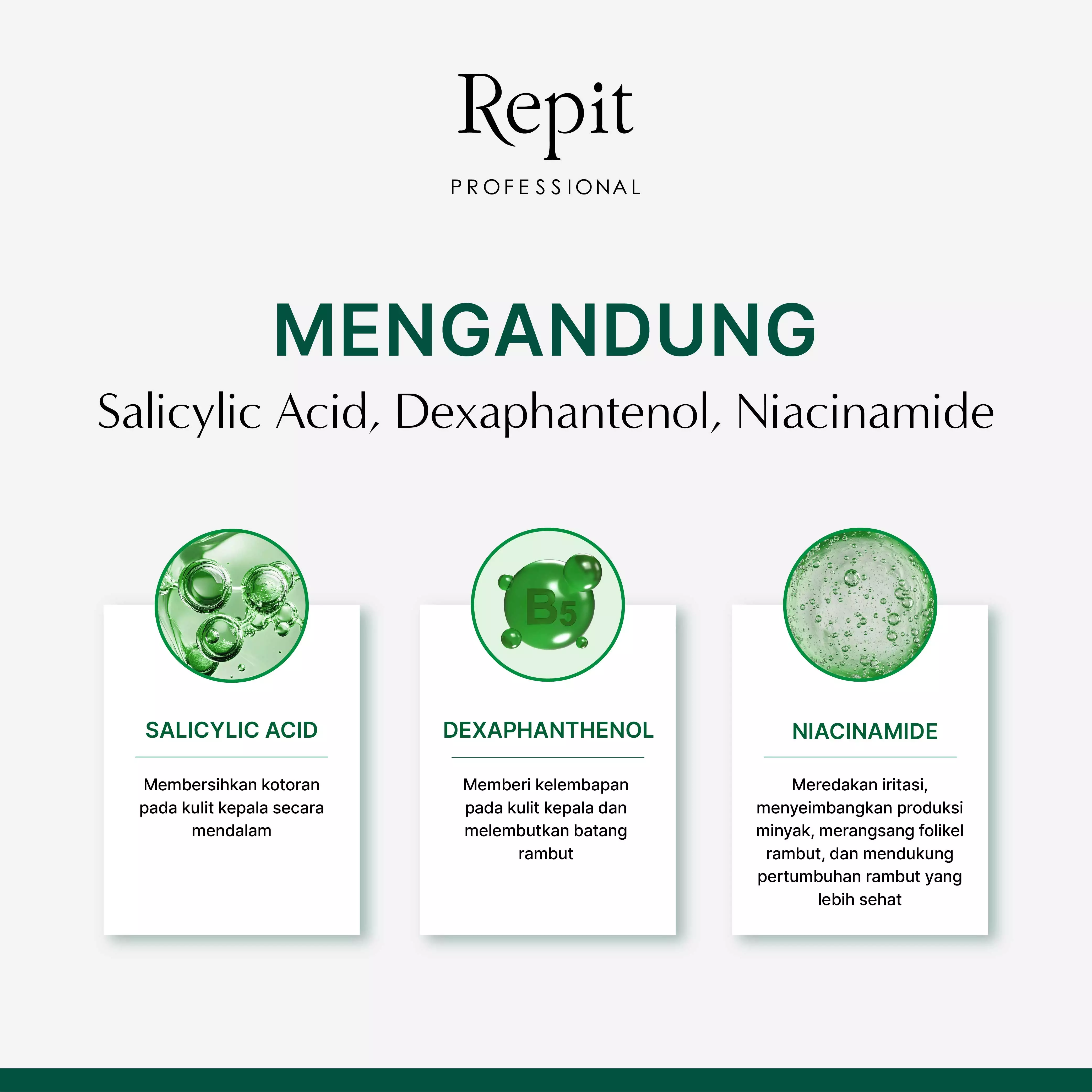 Repit Amazon Story Monspa Scalp Shampoo - Shampoo Kulit Kepala untuk Rambut Rontok / Ketombe / Gatal (Hijab Friendly)