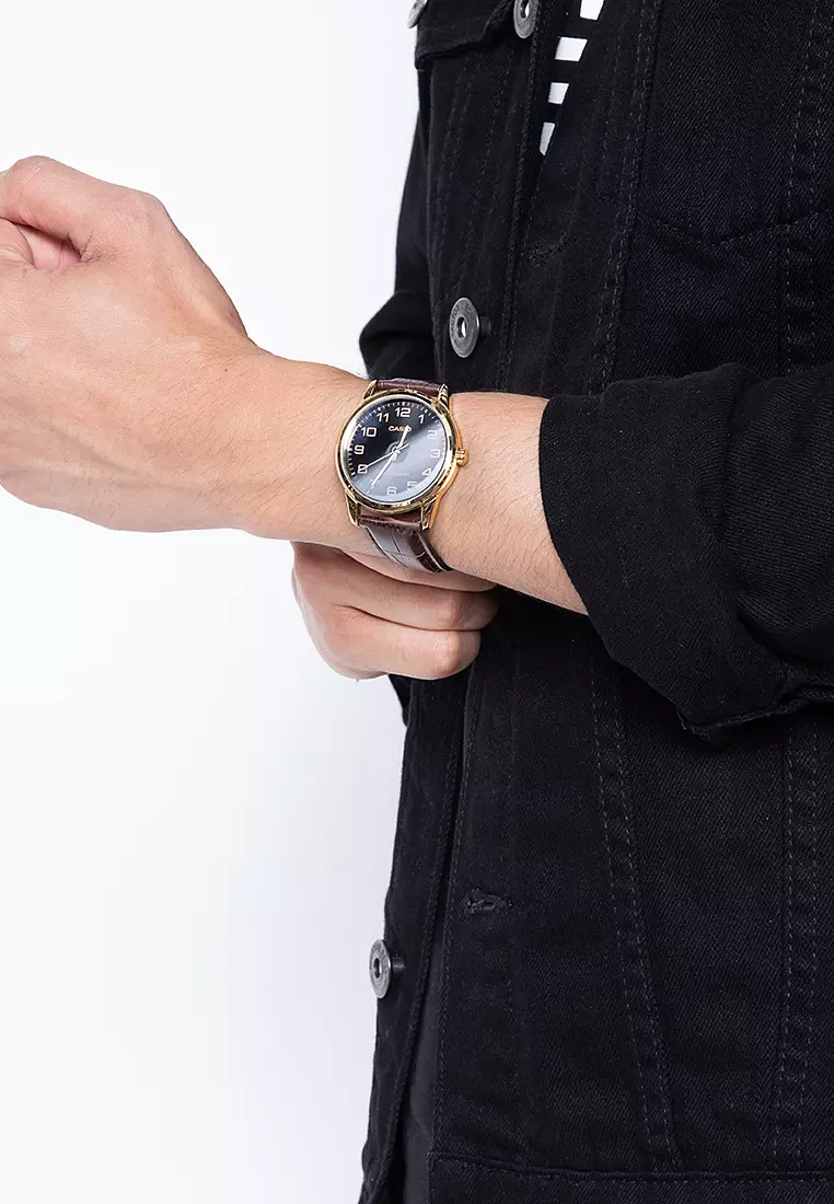 Analog Watch MTP-V001GL-1B