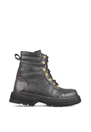 CBR SIX Boot Ben's Carter Arturo PU Leather Black Men's Shoes