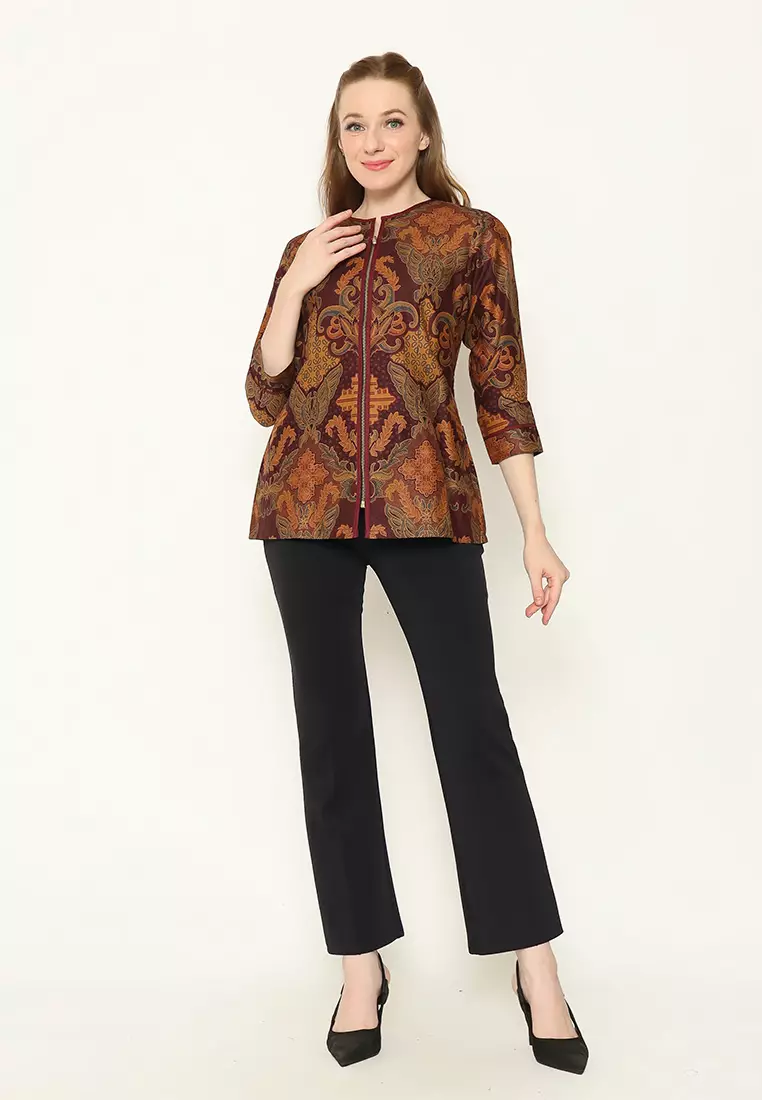 Hadinata Batik Wanita Blouse Mohini Mohan