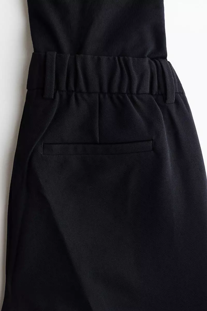 MAMA Slit-hem trousers