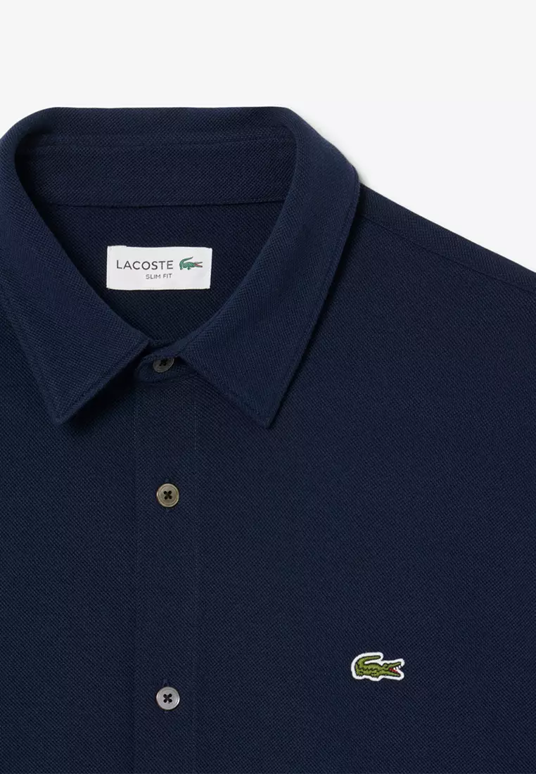Slim Fit Petit Piqué Shirt