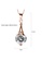 Krystal Couture gold KRYSTAL COUTURE Pendulum Pendant Necklace Embellished with Swarovski® crystals-Rose Gold/Clear 2C316ACB1757C8GS_4