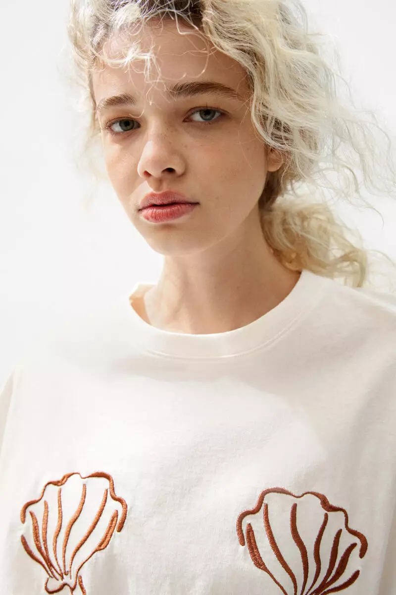 Oversized printed T-shirt