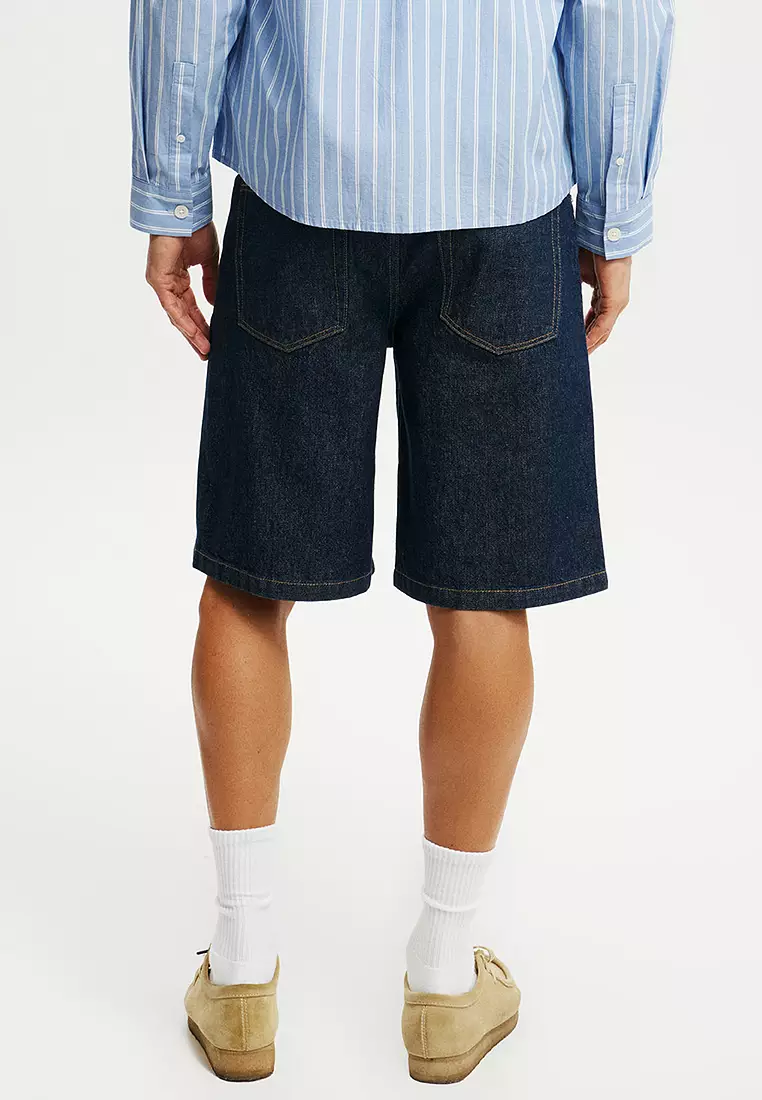 Baggy Denim Shorts