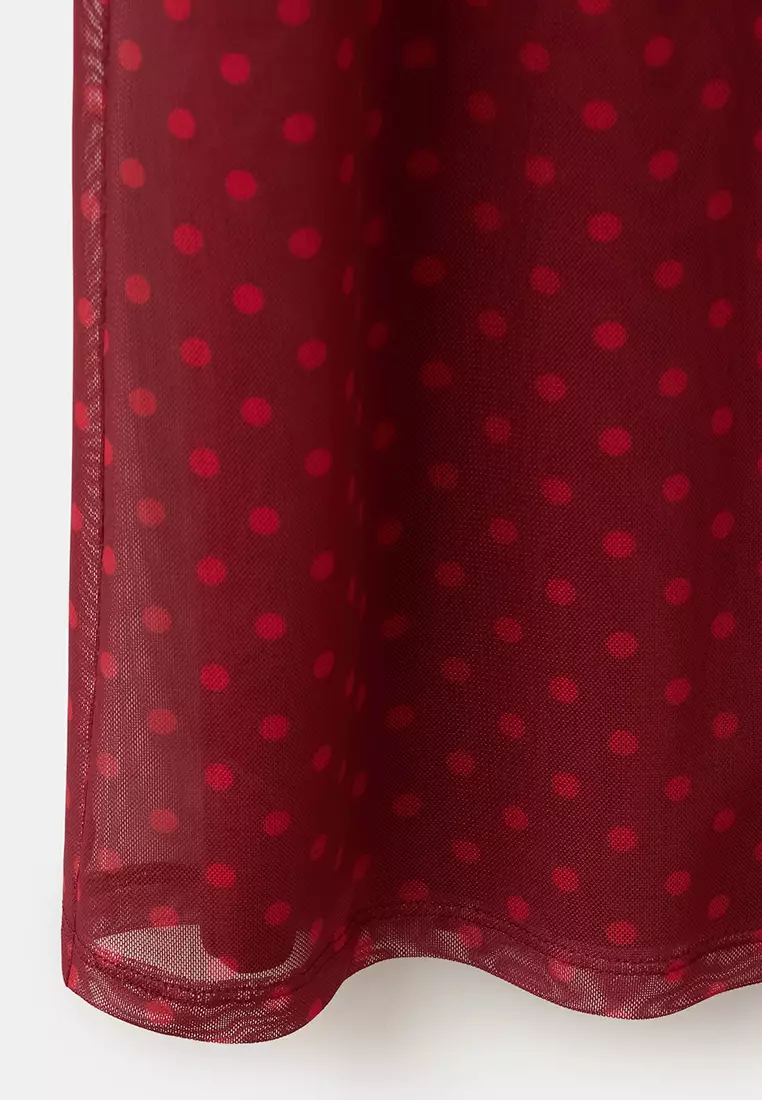Polka Dot Tulle Skirt