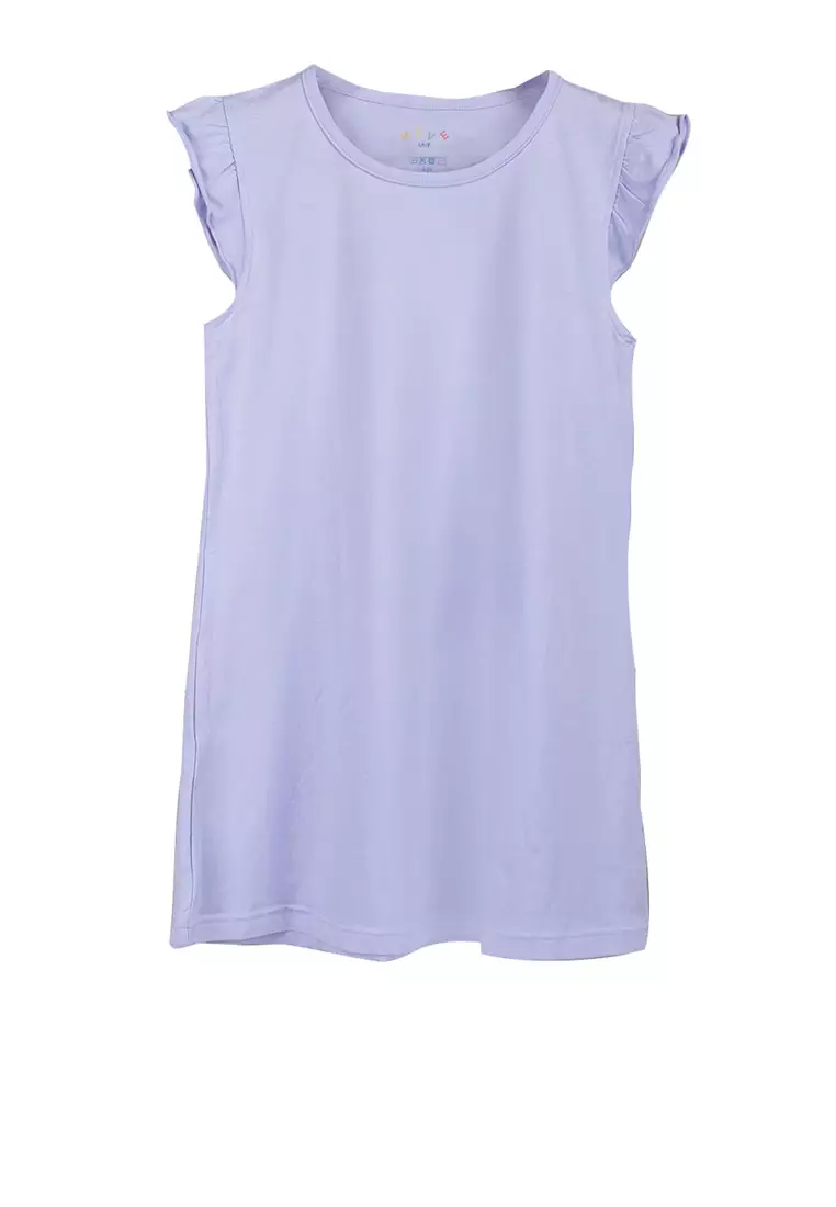 MMF Move Three-Pack Dress with Ruffle Sleeves For Girls