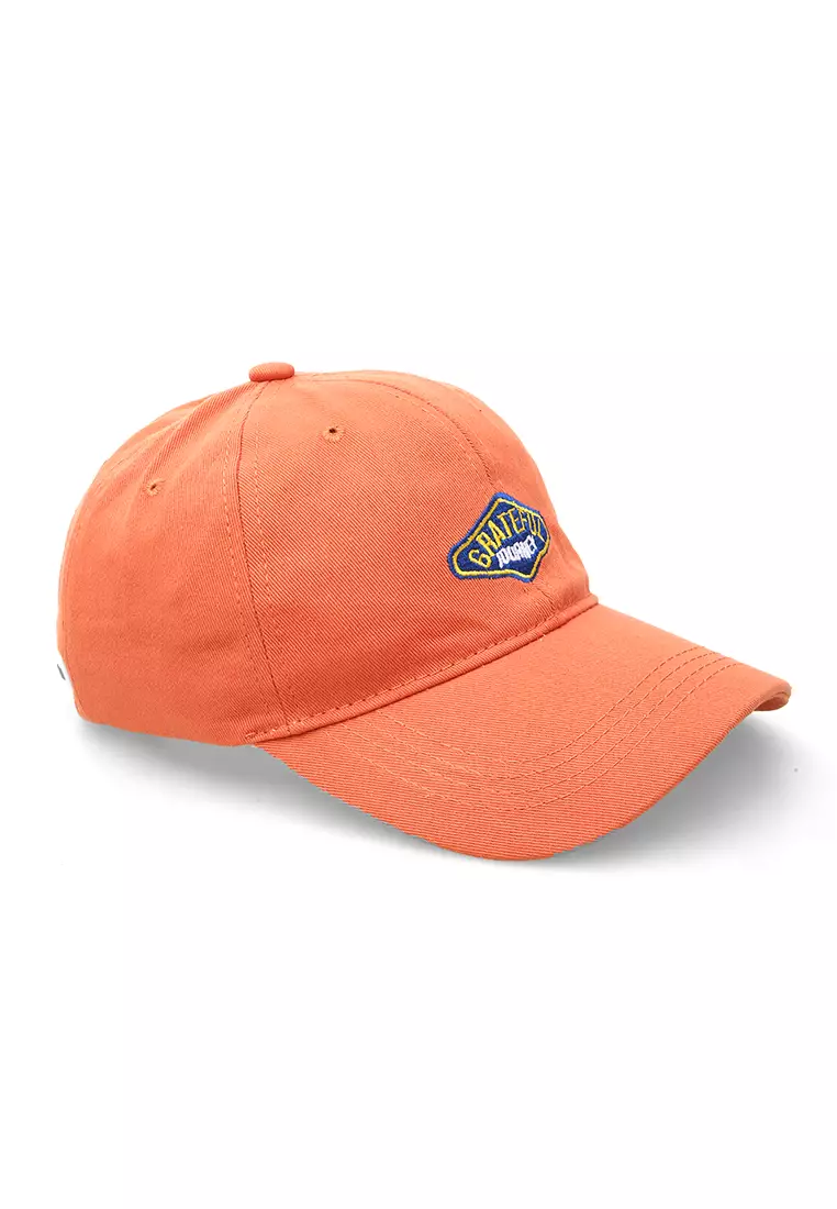 Jahari Aksesoris Fashion Pria Wanita Topi Baseball Kasual Logo Grateful Resizable Strap Material Cotton ORIGINAL - Orange