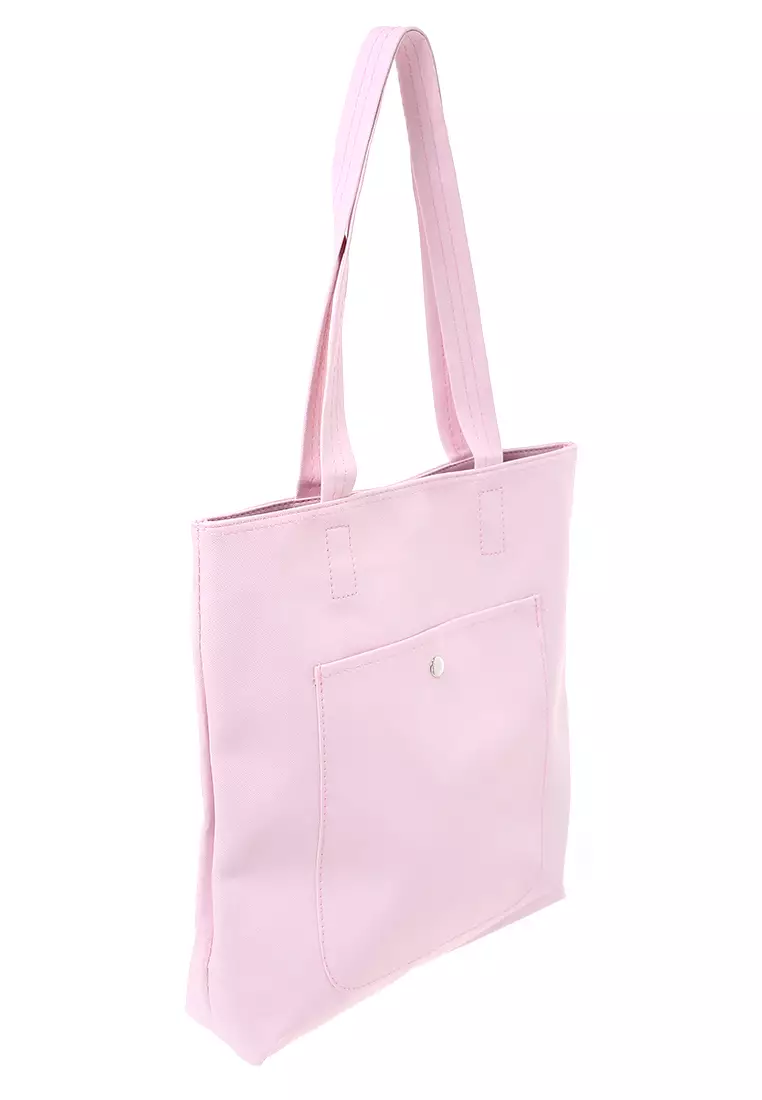 Silvia Tote Bag Woman Design Casual Quality Premium - Pink