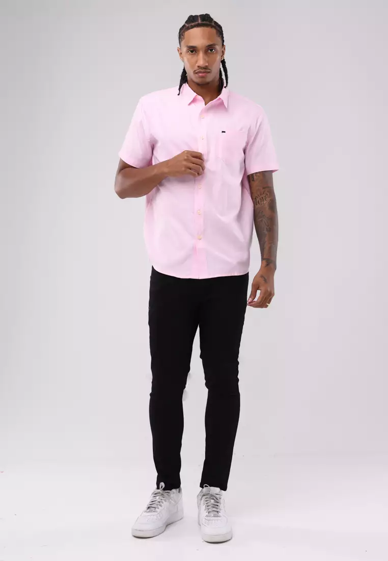 Woven Polo Short Sleeve