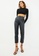 Trendyol black Cropped Faux Leather Pants 8D90DAA8EF5AD2GS_4