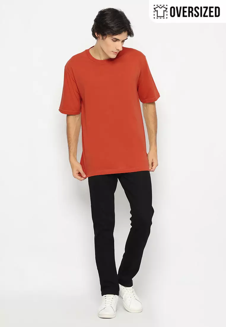 RBJ T-Shirt Cotton Combed Polos Oversized Pria 2079250001