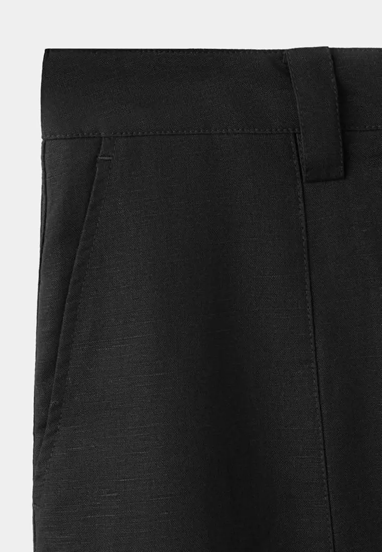 Linen Balloon Trousers