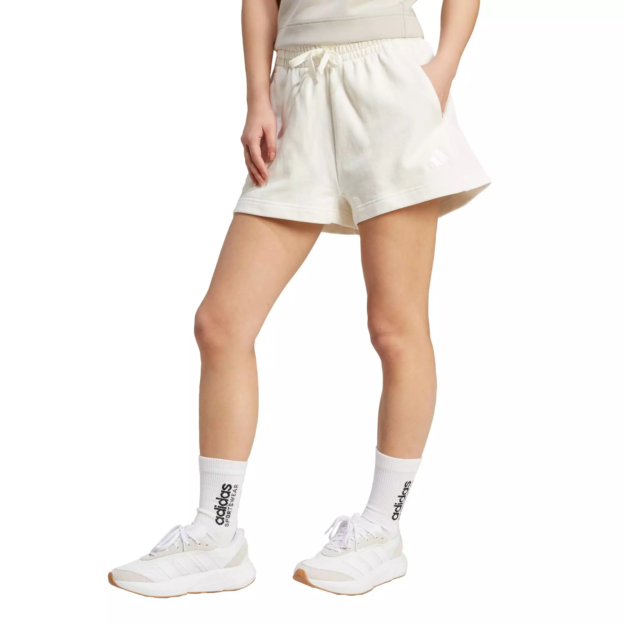 Lifestyle ALL SZN French Terry Shorts Women White JY1560