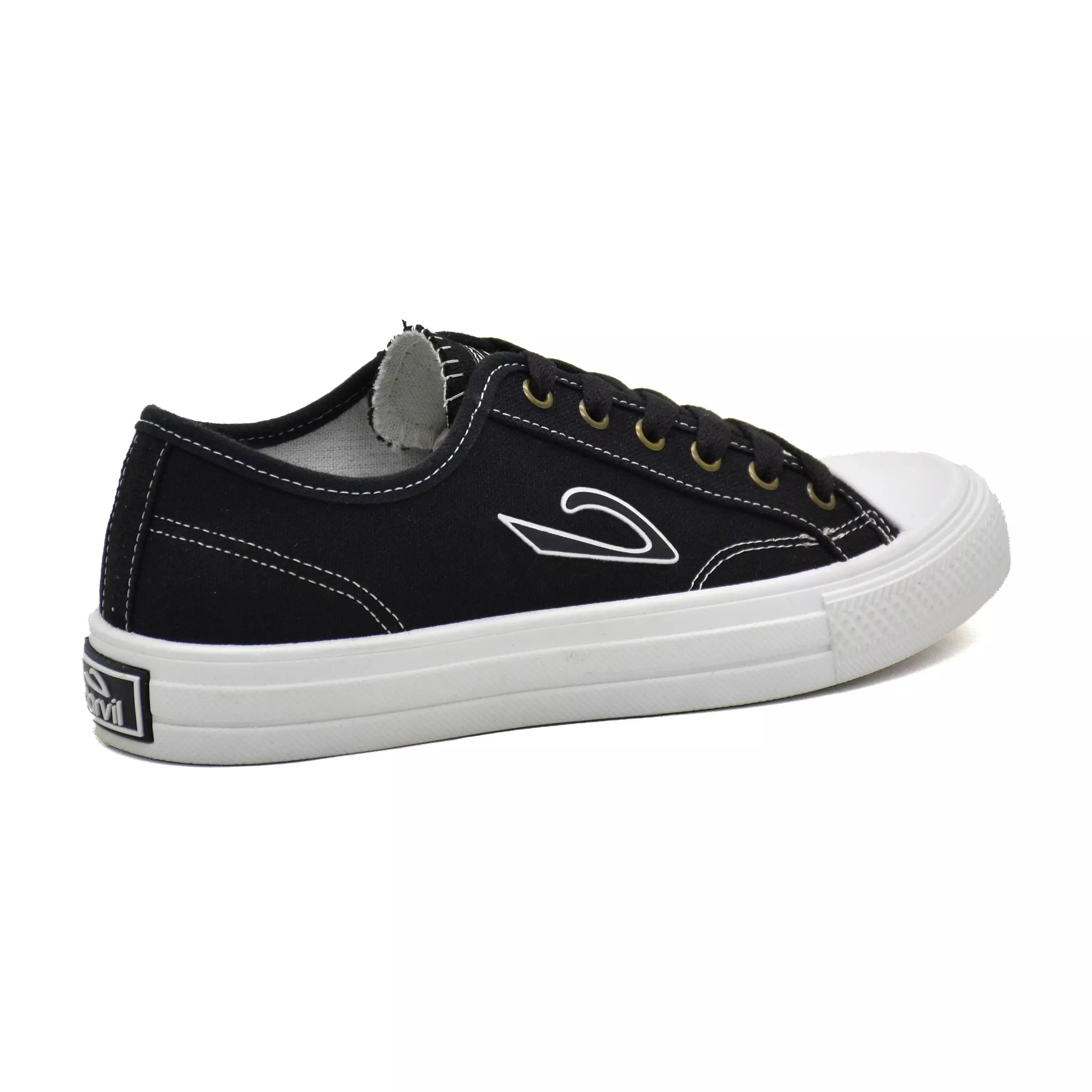 Carvil Sepatu Pria Origin Low-CM Black/White