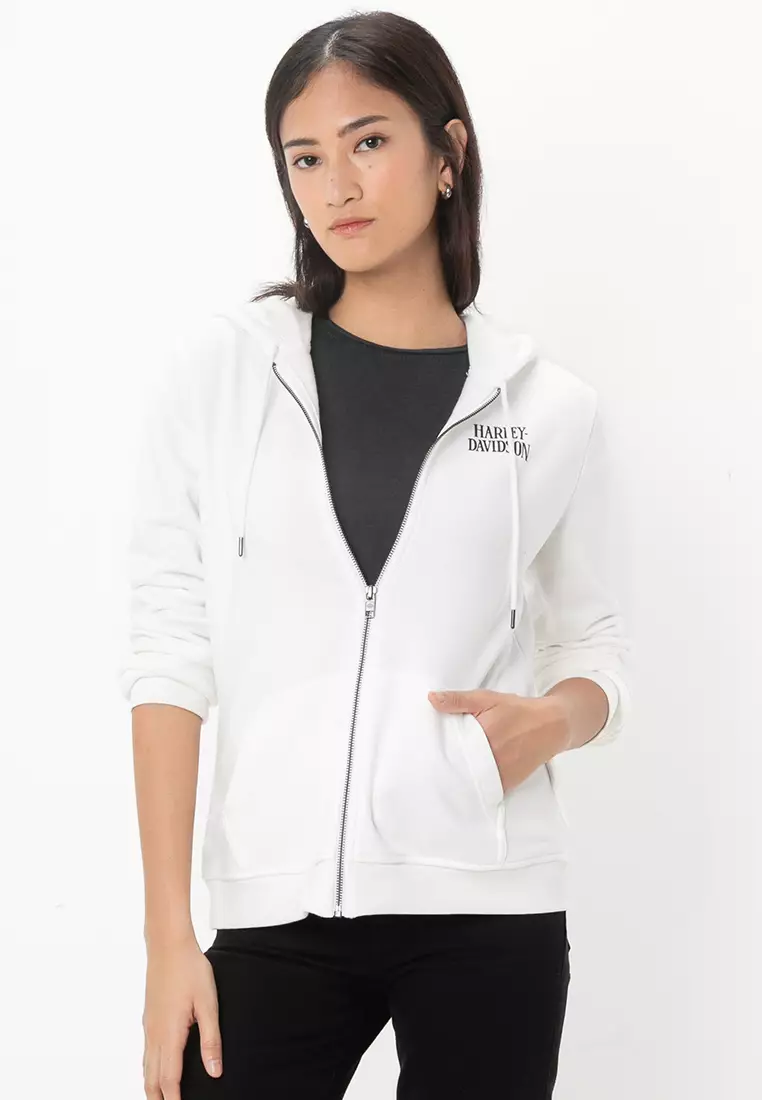 99046-22VM Harley-Davidson Hoodie Hallmark Willie G Skull Black At