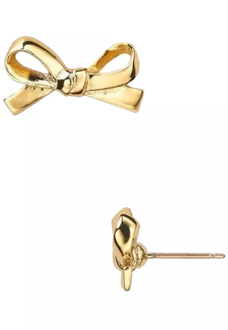 Kate spade skinny on sale mini bow earrings