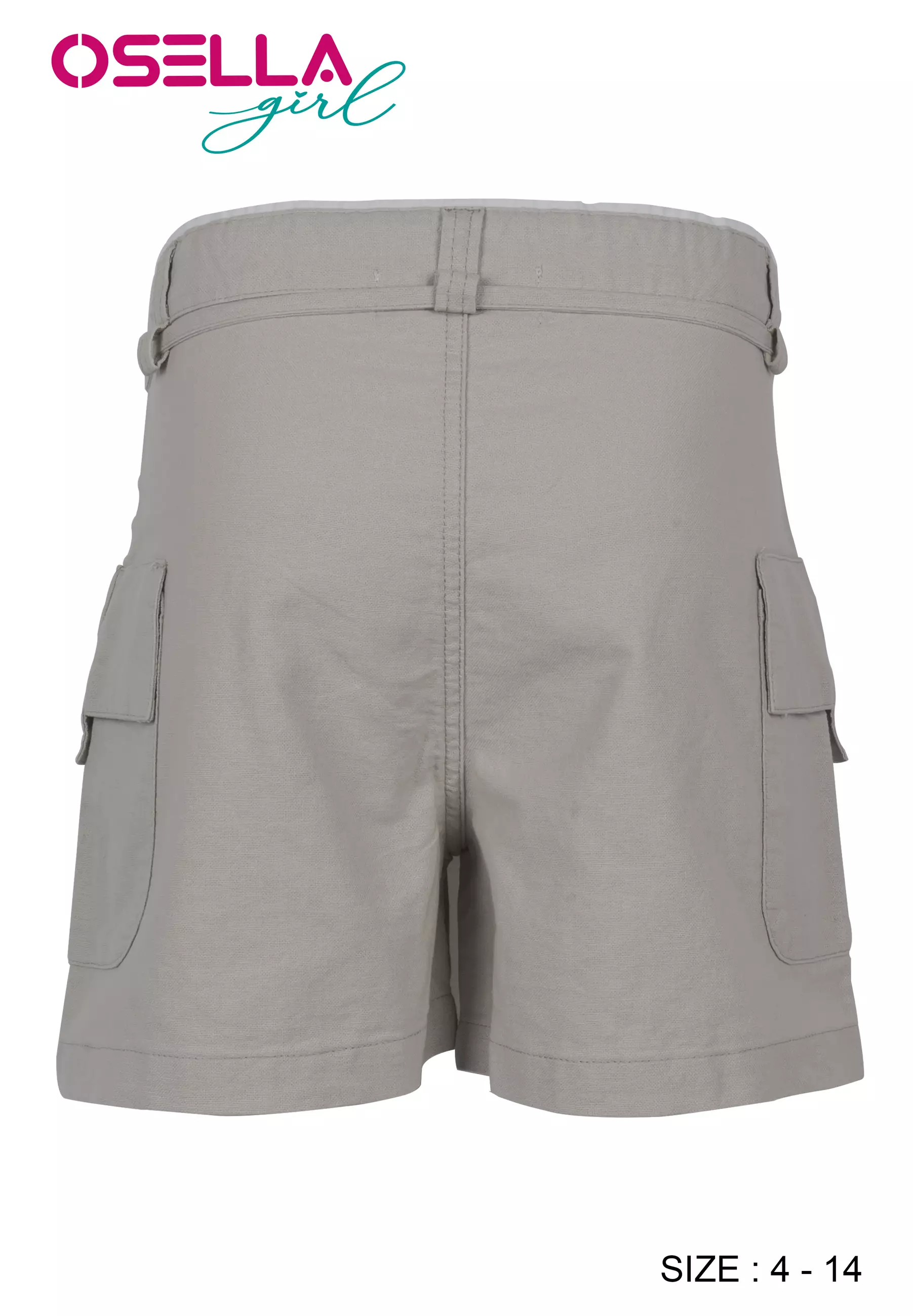 [NEW] Osella Kids Eleanor Cargo Short Pants 238640048 | Celana Pendek Kargo Anak Perempuan