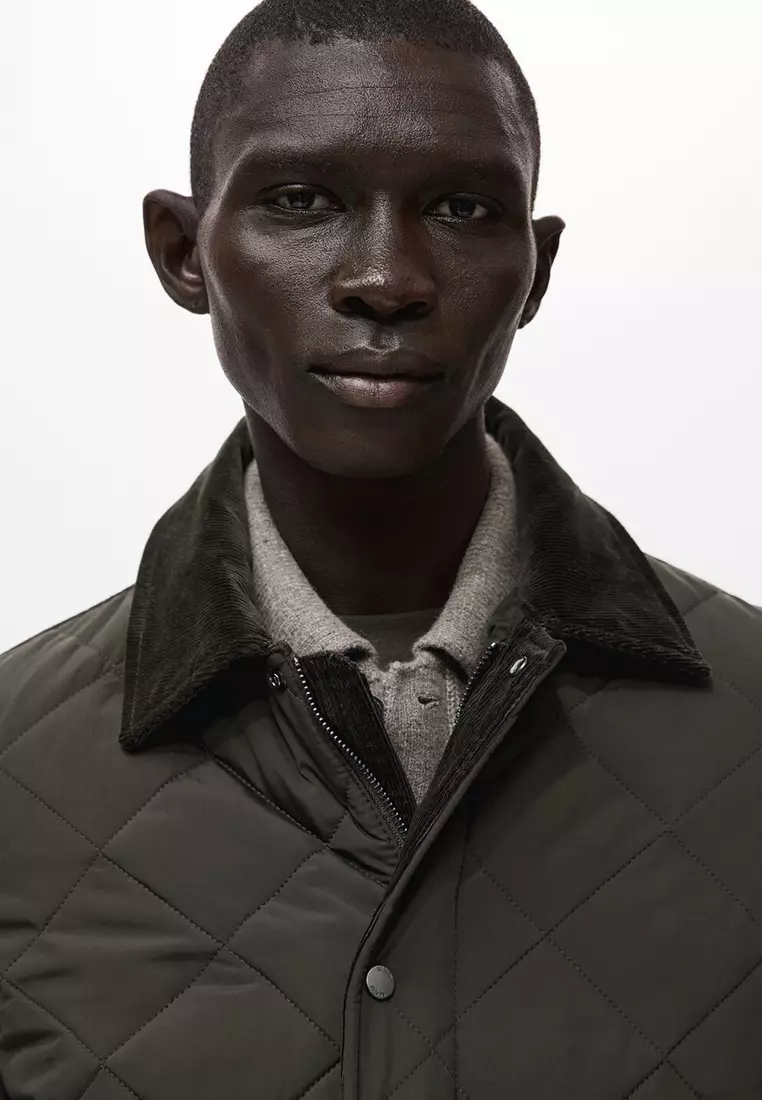 Quilted Water Repellent Jacket