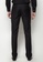 Well Suited black Slim Fit Suit Trousers 2DF4CAA5504CE2GS_3