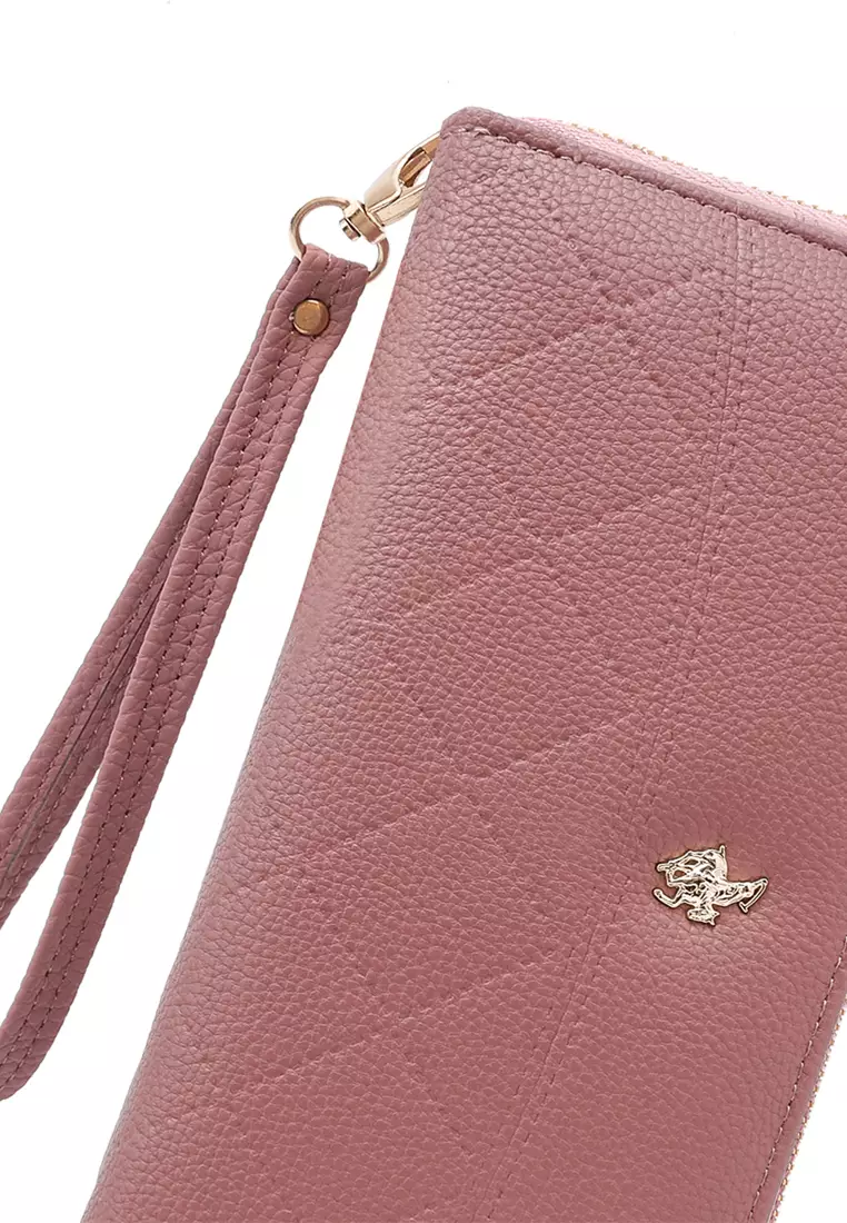 Women's Long Zipper Wallet (Dompet Panjang Ritsleting Wanita) - Ungu