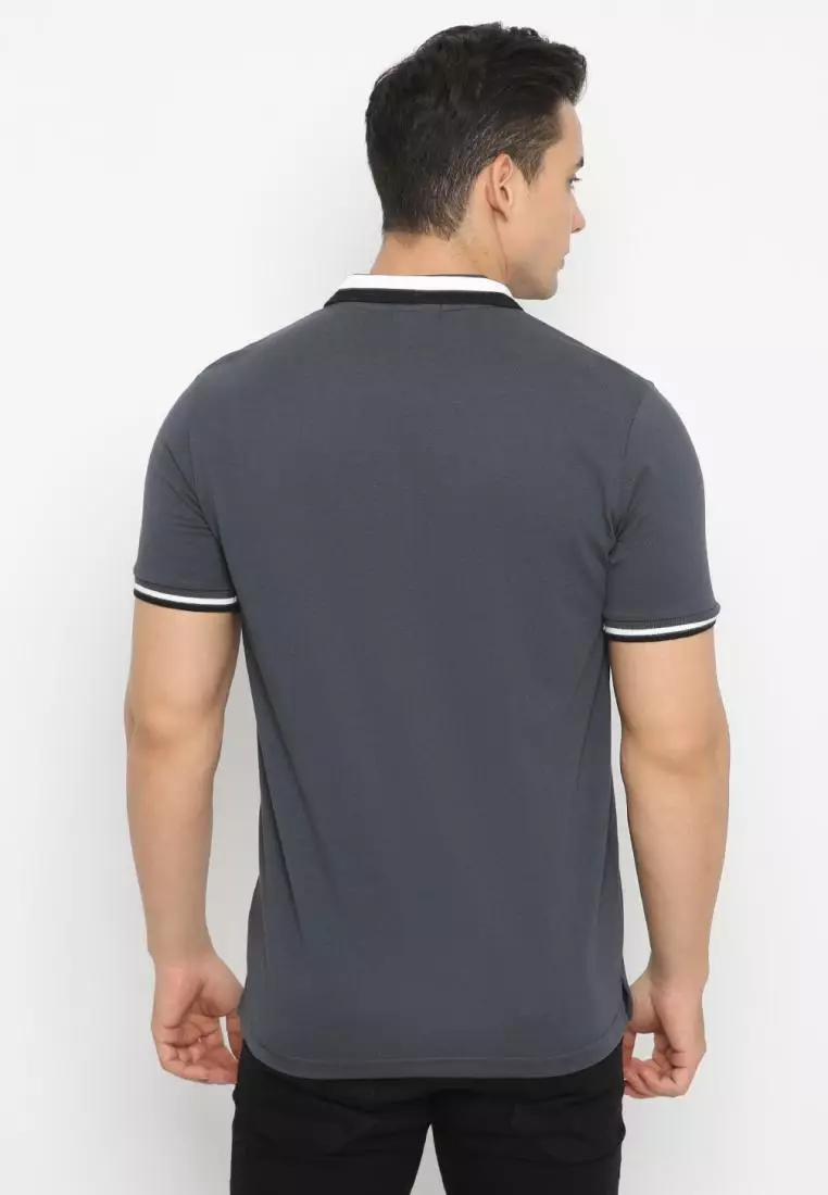 MATSUDA Kaos Polo Shirt Pria Kerah Moriyama