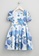Angel & Rocket blue Suki Floral Dress EA54FKA36B3106GS_1