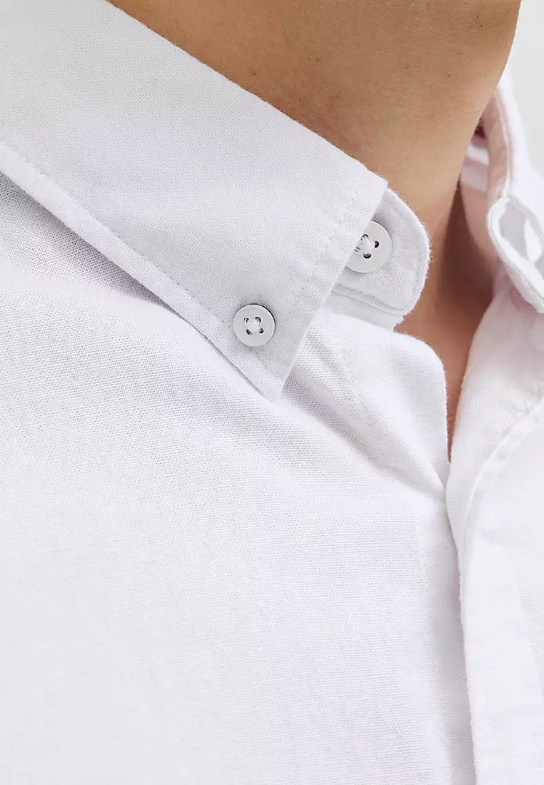 Long Sleeve Pocket Detail Shirt