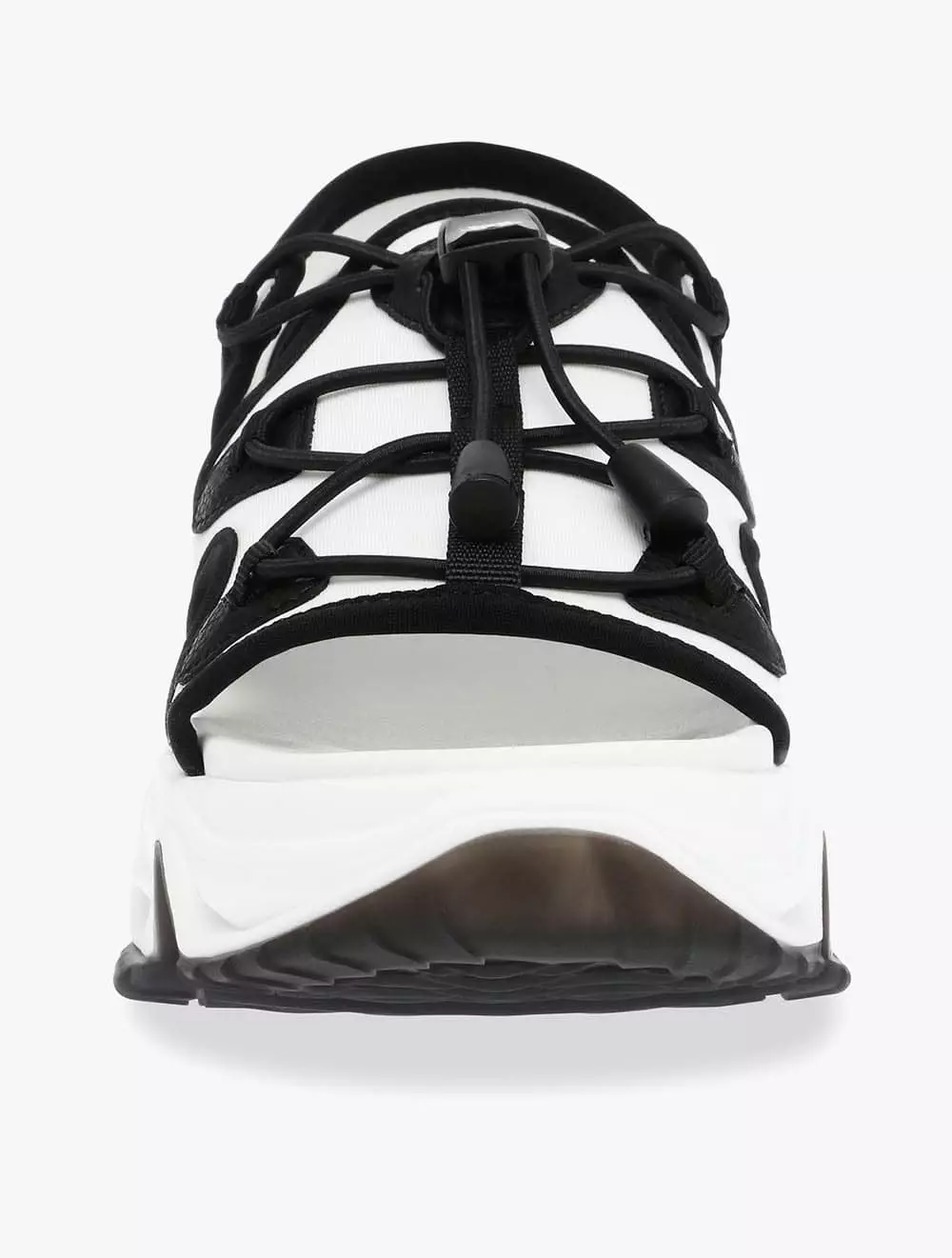 Steve Madden CHIVALRY Women's Sandals- Black/White