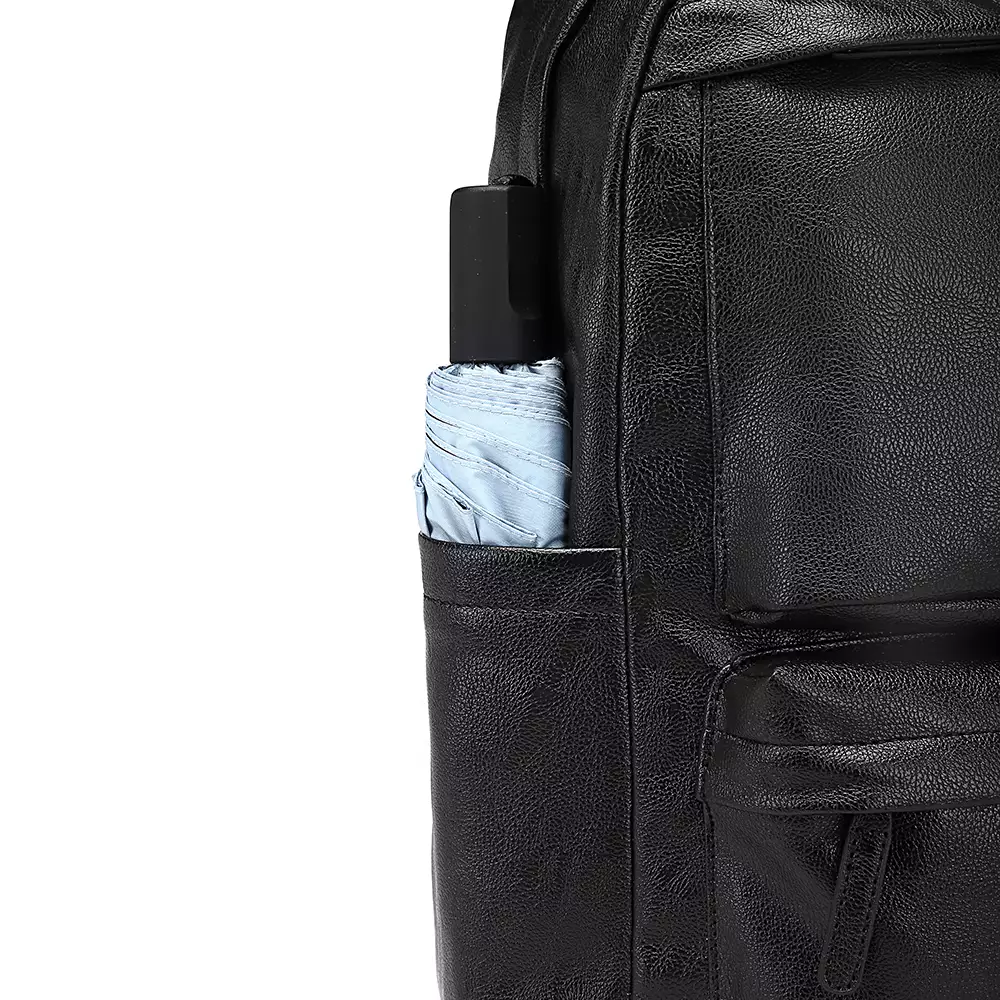 Luminox Tas Ransel Kasual Kulit PVC Sintetis IGA - Tas Ransel Pria Wanita Unisex - Backpack Daypack