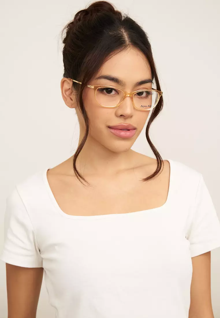 AA8020 (C6-Nude / Gold) Anti-Radiation Computer Eyeglasses for Men/Women