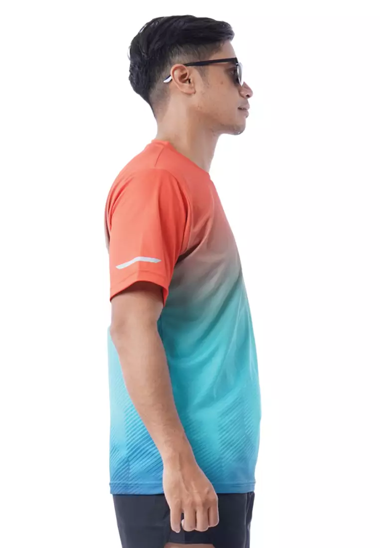Tiento Baju Olahraga Lari Jersey Running Pria Anti UV Xceleration