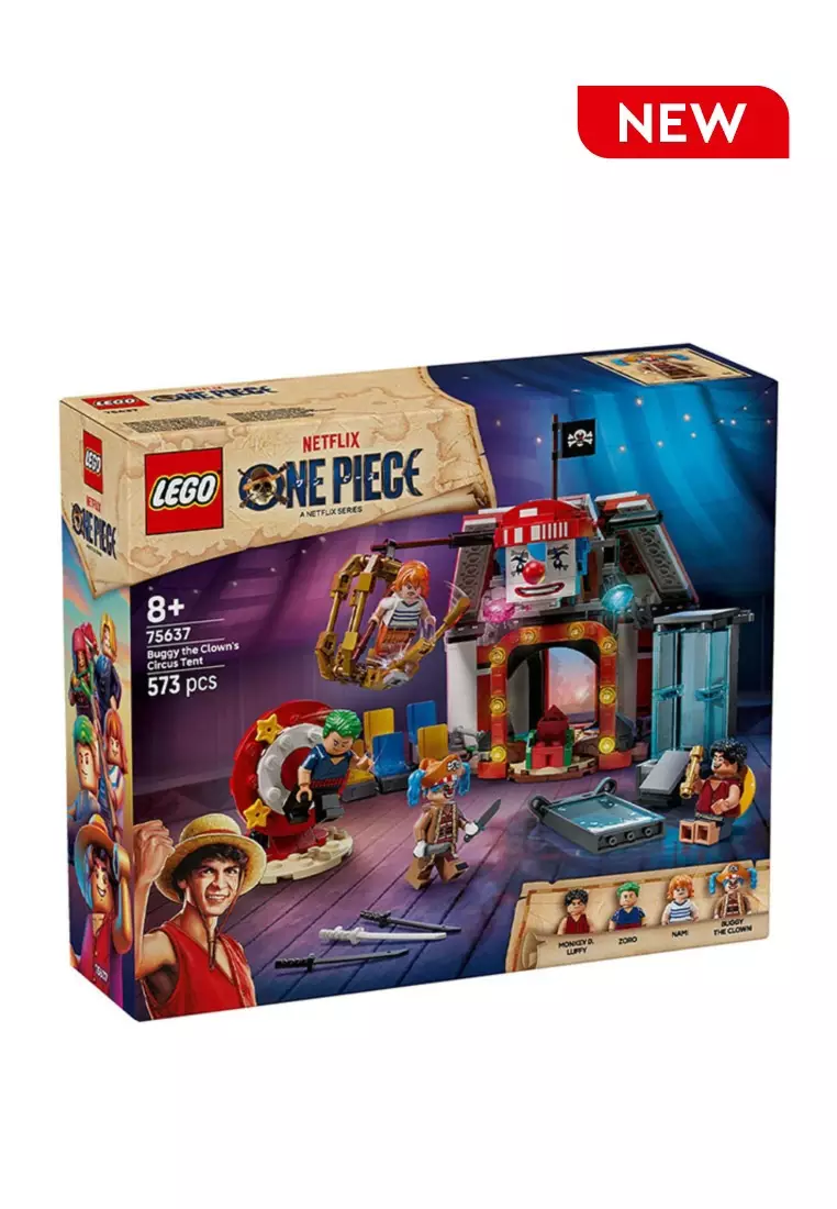 ONE PIECE 75637 Buggy the Clown's Circus Tent, Age 8+, Building Blocks, 2025 (573pcs)