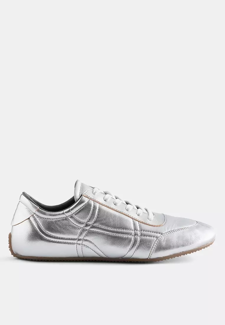 Minimal Leather Sneakers