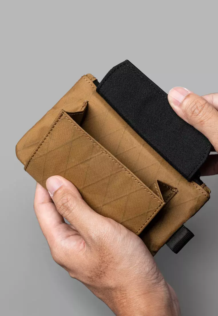 Alpaka Zip Pouch Coin - Coyote Brown