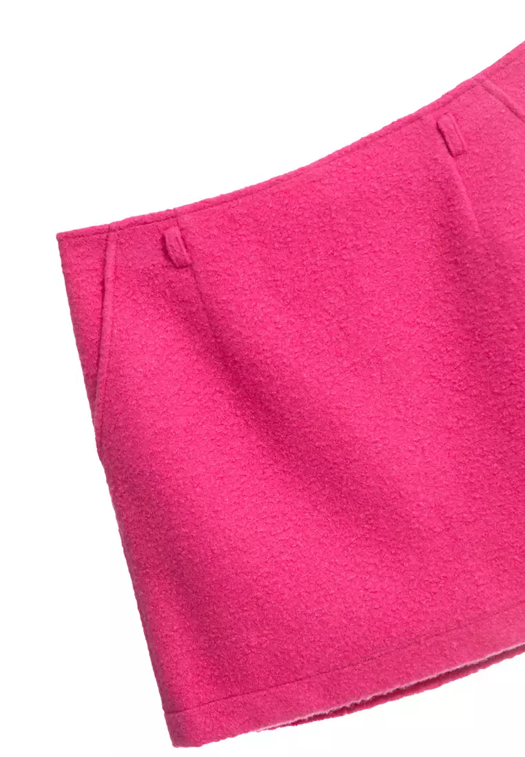 Fushia Pink Mini Skirt