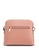 Unisa pink Unisa Saffiano Texture Shell Shape Mini Sling Bag UN821AC95BOYMY_3