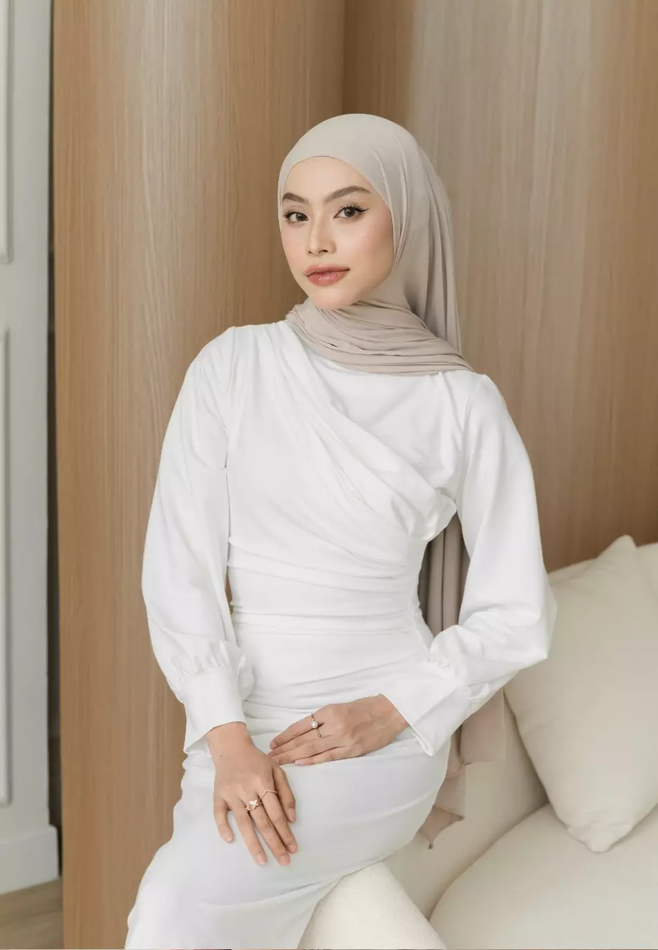 Agnes Dress - White