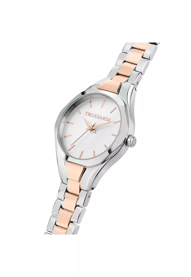 【2 Years Warranty】  Trussardi Metropolitan 30mm Women's Quartz Watches R2453159503