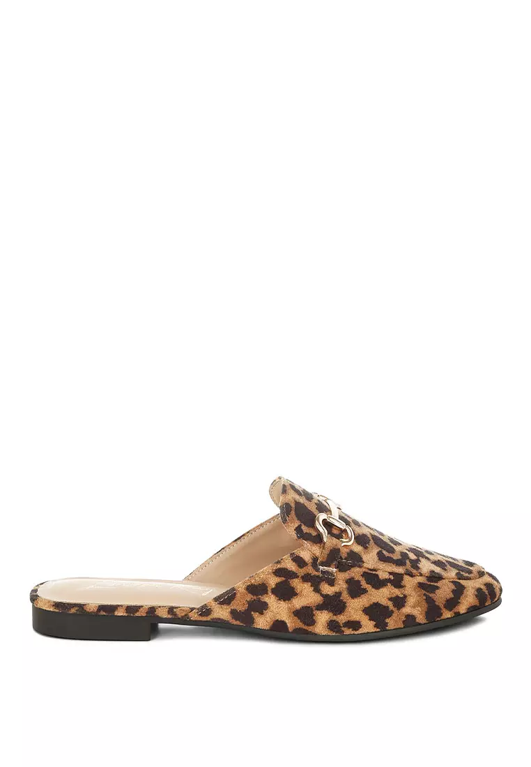 Buy London Rag Horsebit Detail Mules In Tan 2026 Online | ZALORA ...