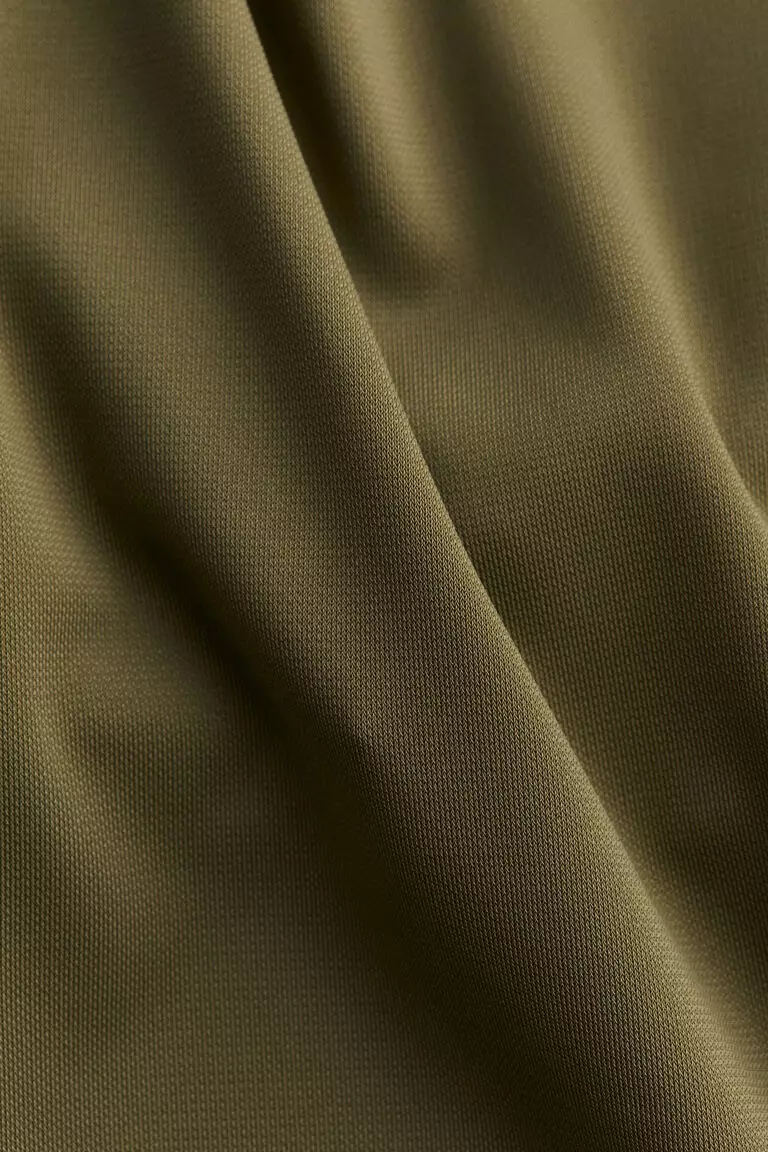 Cowl-neck strappy top