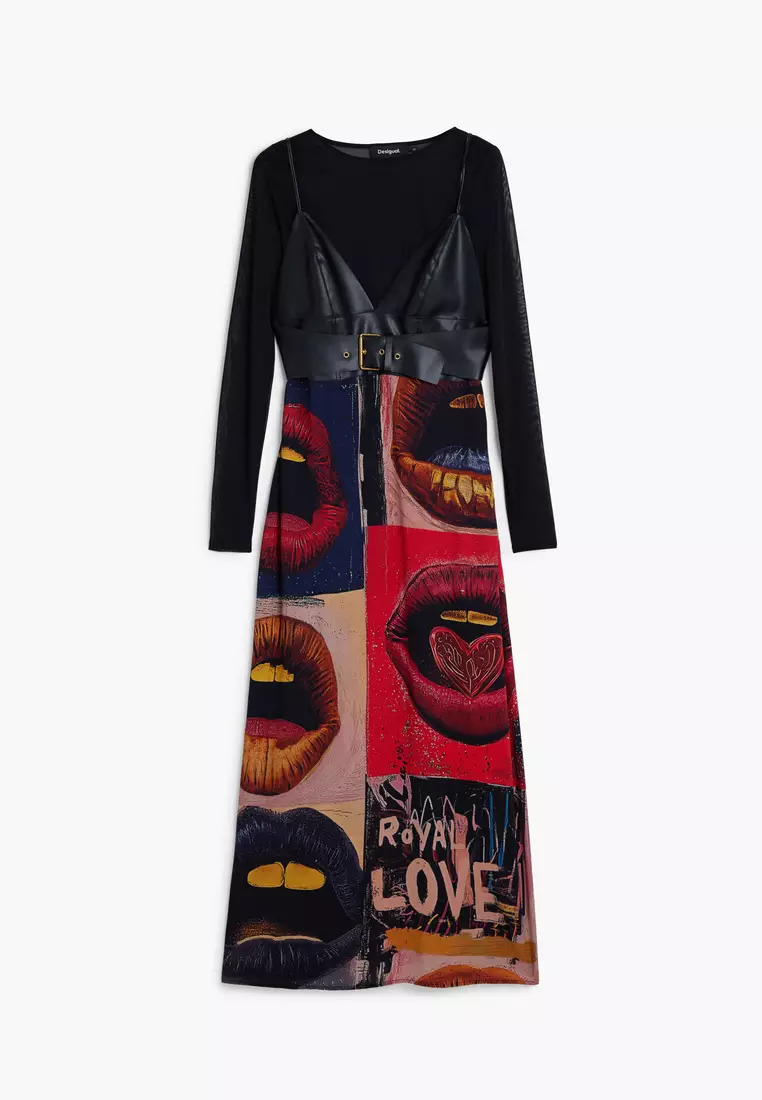 RECYCLED STRAP DRESS