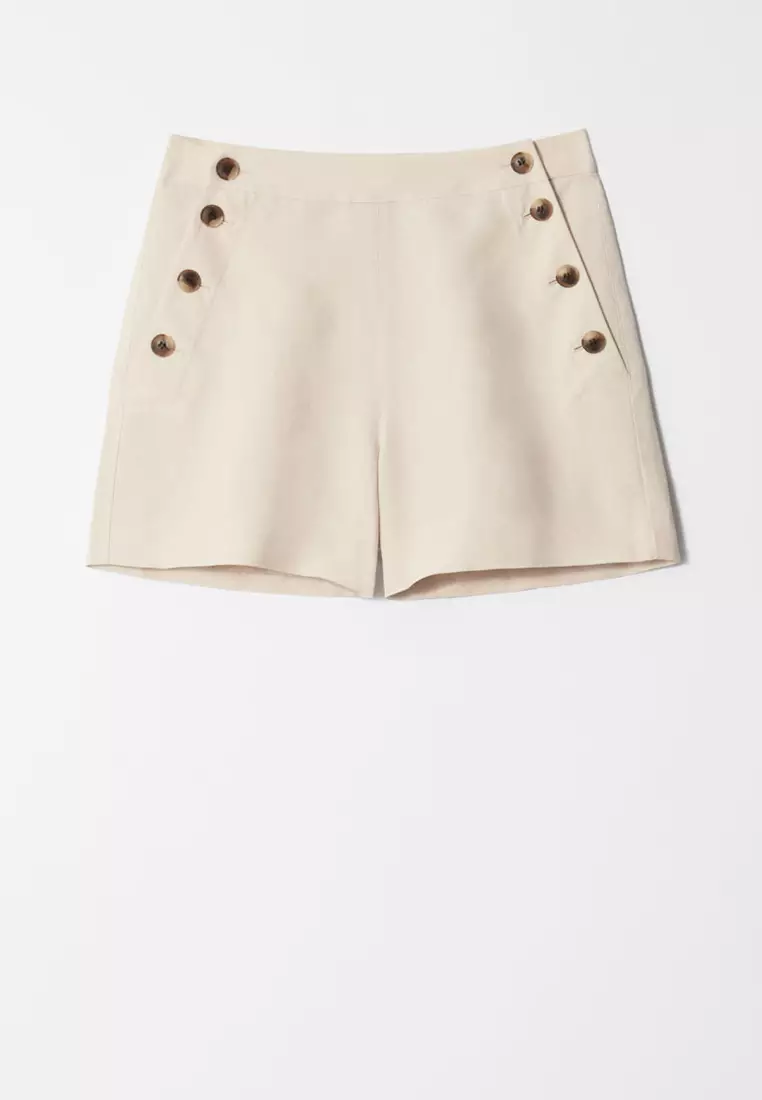Buttoned Sailor Shorts