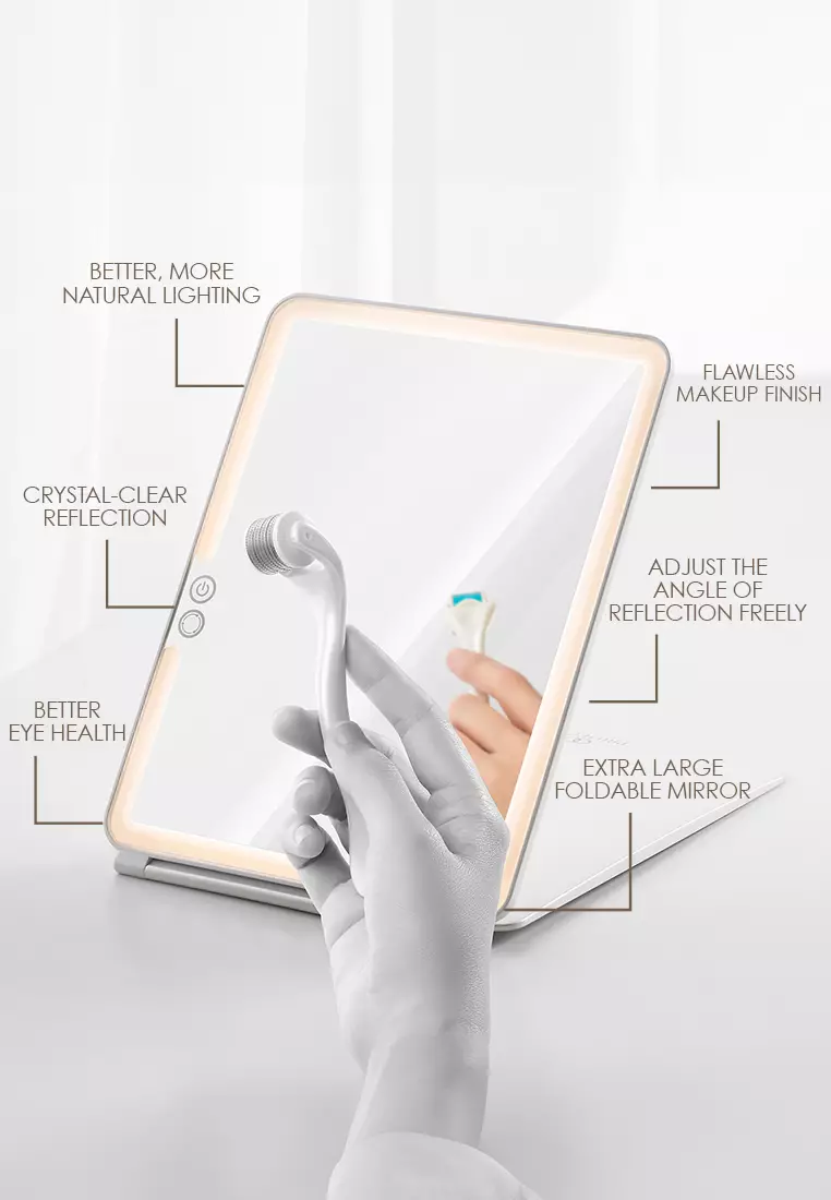 Mirrorvio+ | LED Travel Mirror