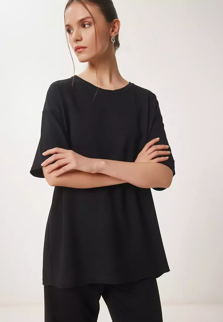 Crew Neck Knitted Bottom-Top Suit