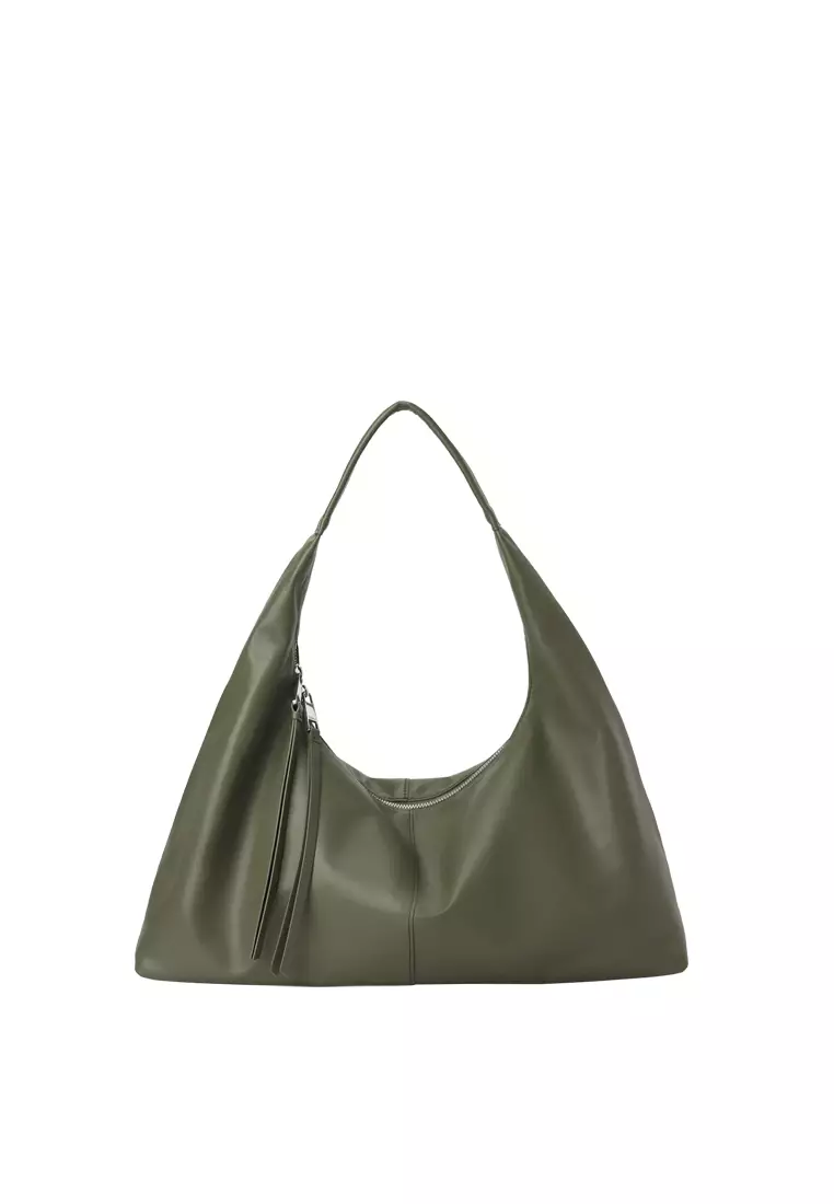LEXI Shoulder Bag - Dark Forest Green